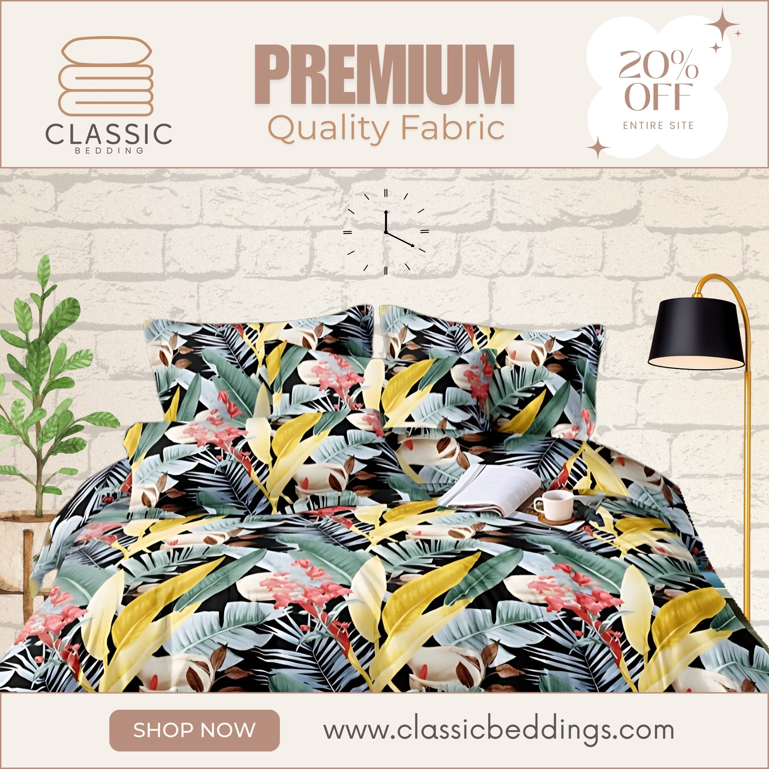 Fern Fethr- Bed Sheet Set